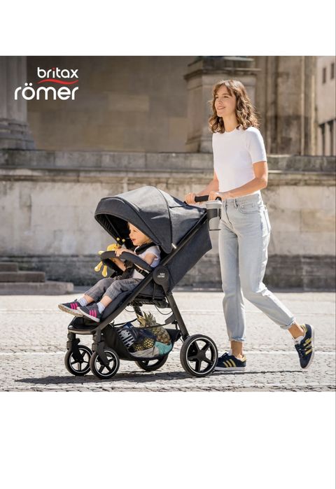Коляска прогулочная BRITAX ROEMER B-Agile M, серый