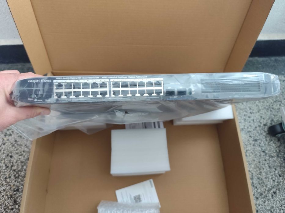Суич Ruijie RG-ES226GC-P
10/100/1000Base-T ports