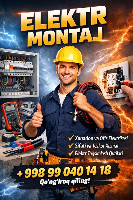 Elektr  montaj  kamera ustanofka damofon quyosh ponelari ornatish
