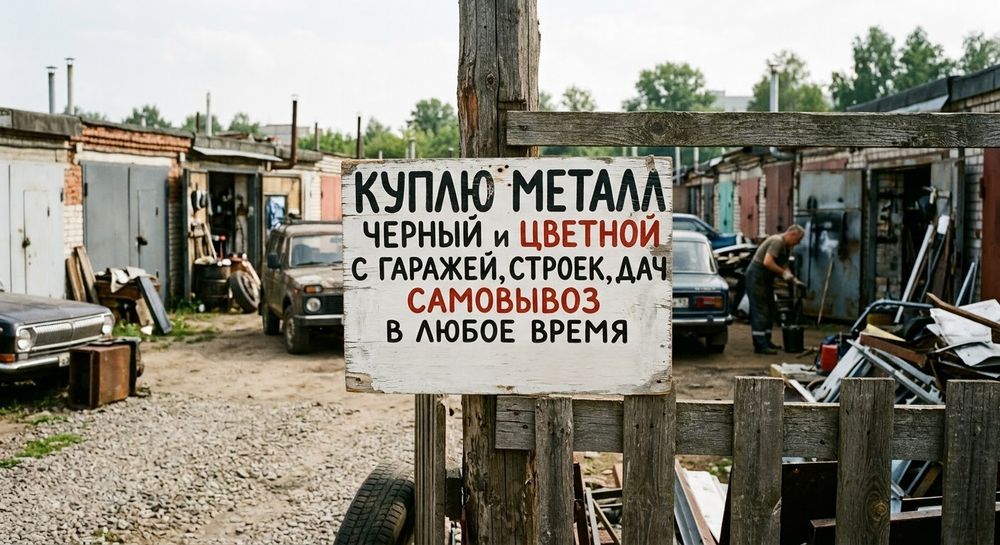 Металл чёрный цветной самовывоз