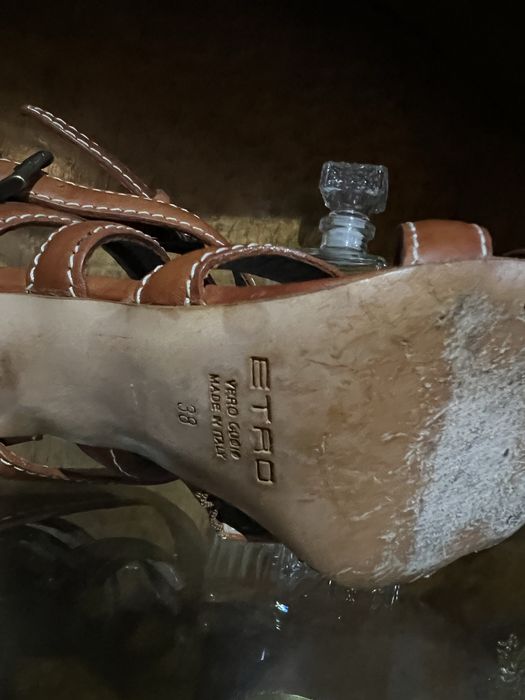 Etro сандали от кожа