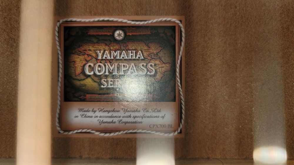 Chitară Yamaha Compass CPX700BL