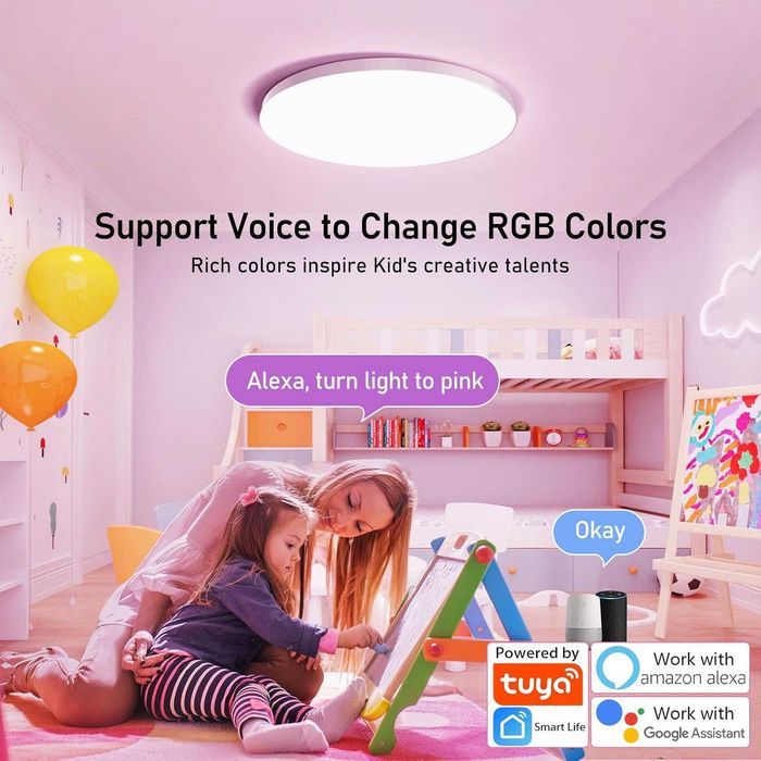 Предно RGB интелигентно таванно осветление