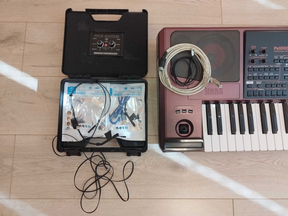 Korg Pa1000 + MCX Ribbon Breath Controller