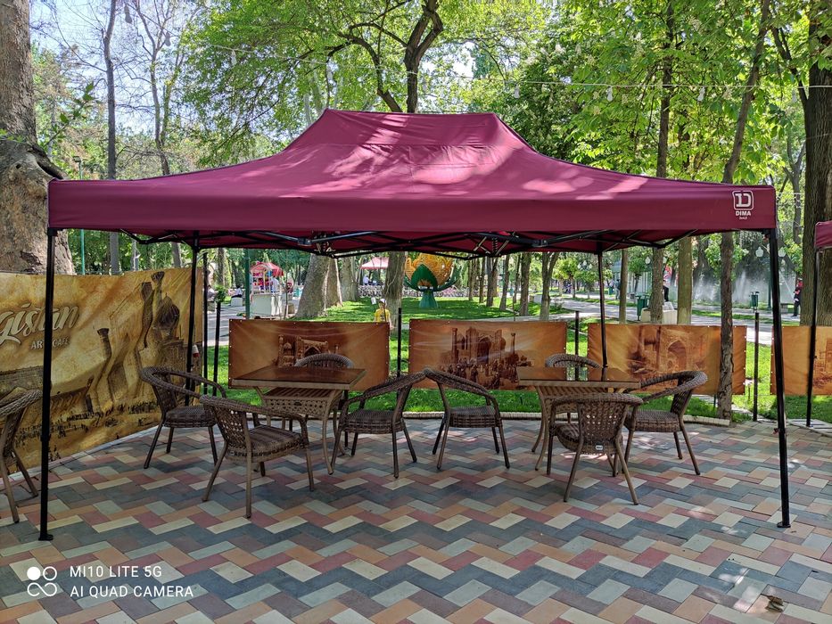 Dima Zontik 3x2 3x3 qalini polatka dostavka навес шатер