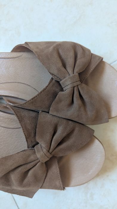 Дамски платформи UGG от естествена кожа