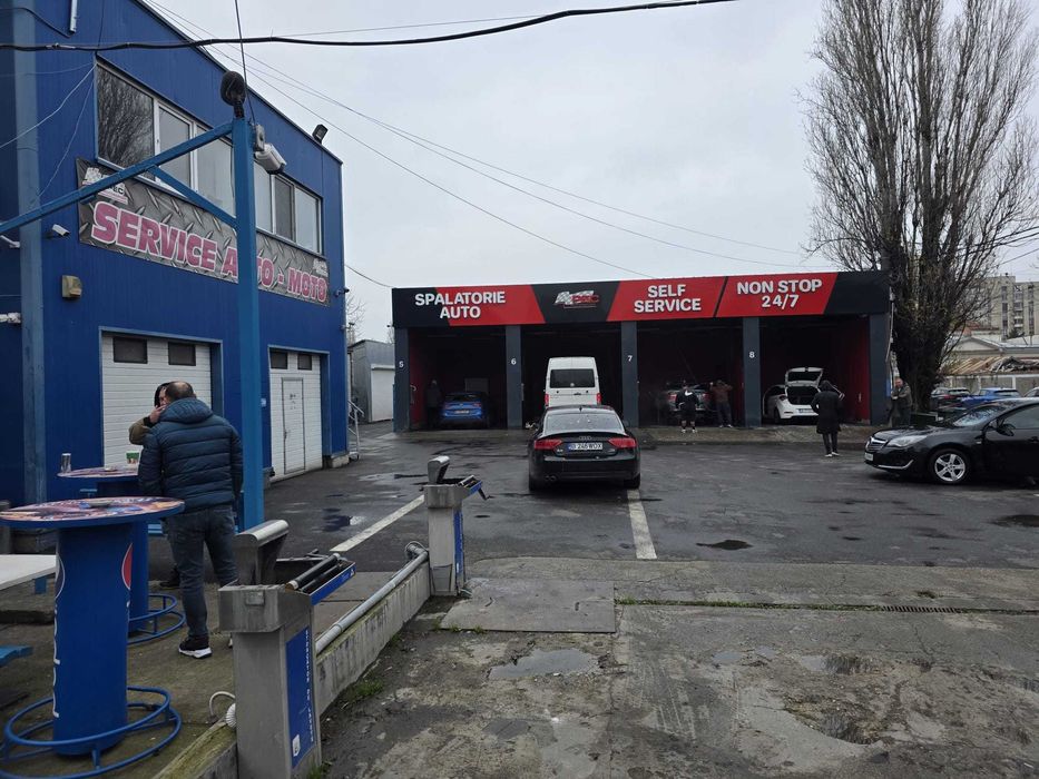 vand afacere : spalatorie auto self service si service auto