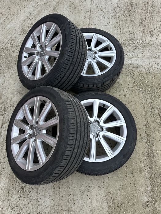 Jante originale Audi ~ R18 ~ cu anvelope de vara