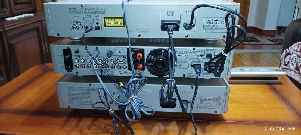 Technics SA E10+SL E10+ RS E10 cu toate accesoriile COLECTIE