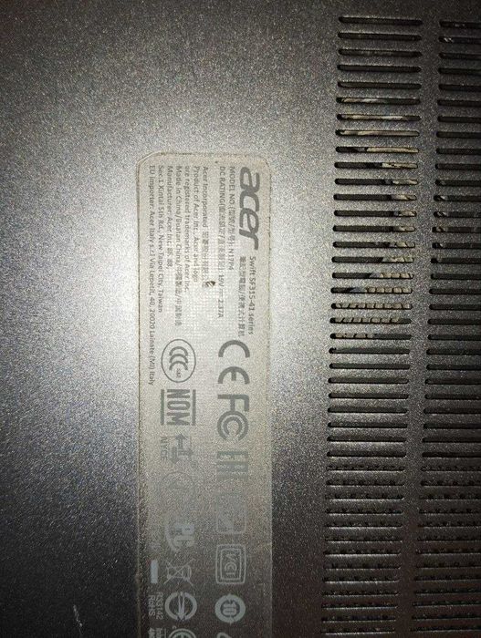 Продавам лаптоп Acer Swift 3