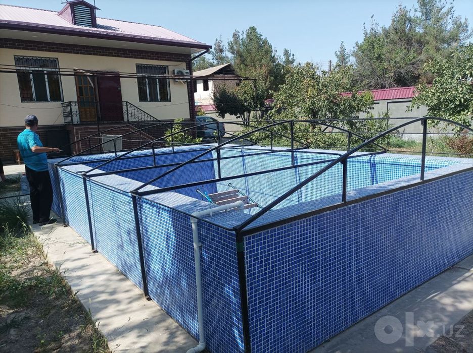 Банер ва baner  установка бассейн епамиз тент установка