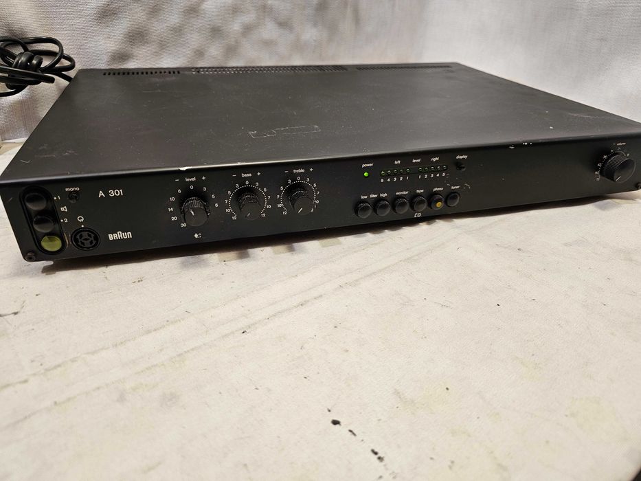 Amplificator Stereo Vintage Braun A 301 HiFi Audio Germany