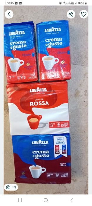 Cafea lavazza boabe