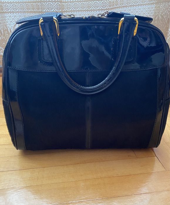 Geanta Musette, culoare negru, nou