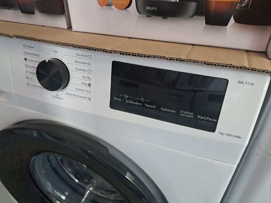 Нова слим 42 см инверторна пералня Боман/Bomann 7 кг