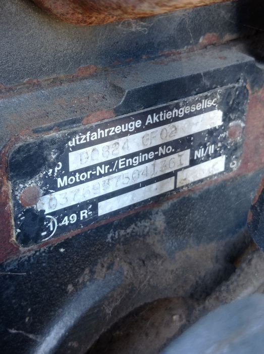 Двигатель на MAN