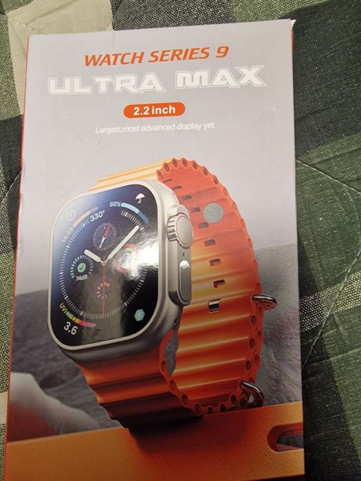 Ceas ultra max watch seria 9  la cutie nu a fost folosit