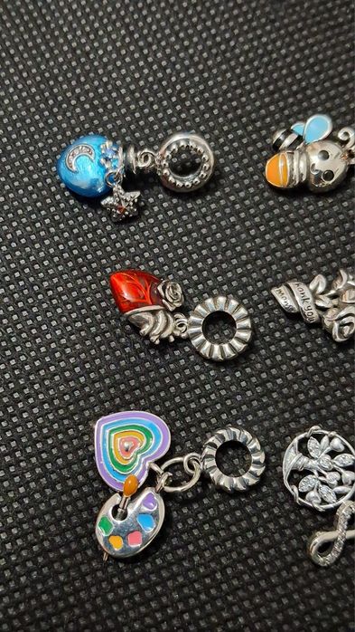 Pandantive argint pentru brățară Pandora sau colier