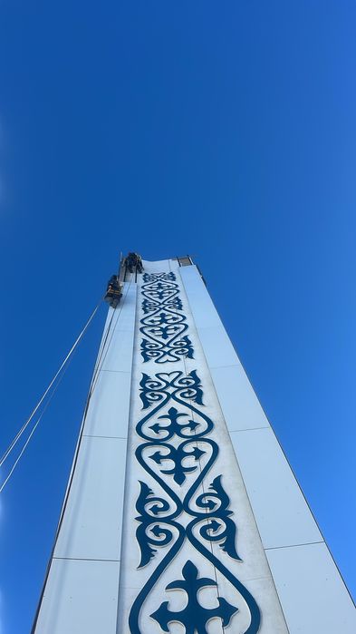 Высотные работы  альпинисты