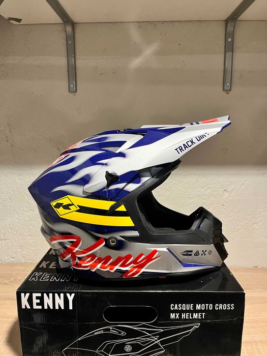 Casca moto cross enduro KENNY Track noua L