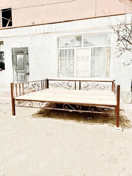 Топчан разборный металлический