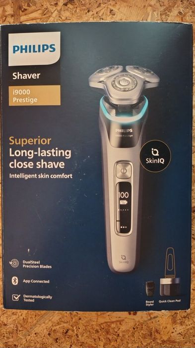 Aparat electric de barbierit PHILIPS Seria i9000 Pestige XP9204/30, barbierit umed/uscat, cap Precision Flexing 360, tehnologie Triple Action Lift&Cut