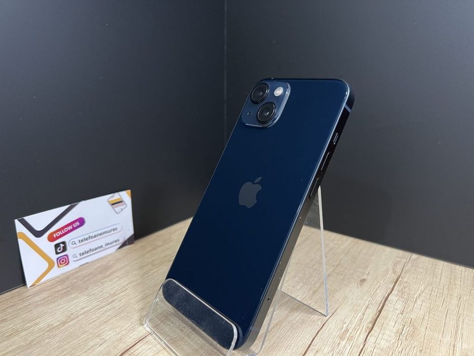 iPhone 13 128Gb Midnight Second-Hand Foarte Bun 3 ani garanție, Telefo