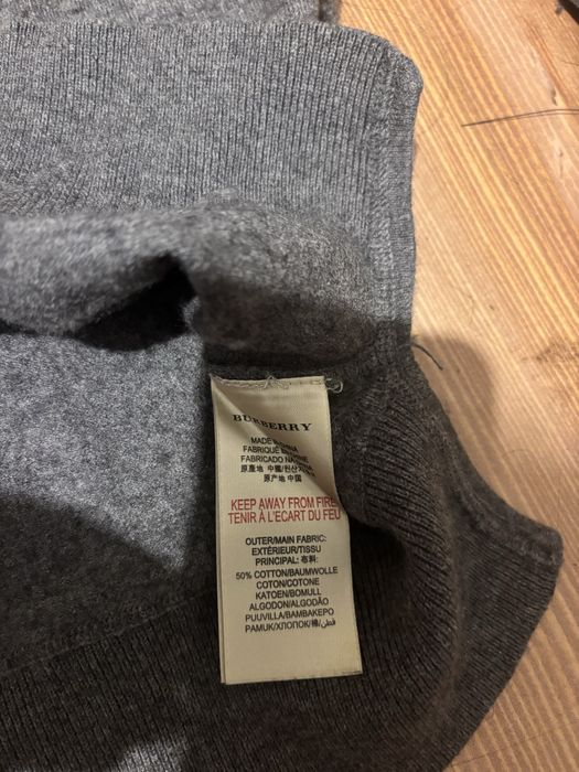 Burberry кашмирена блуза