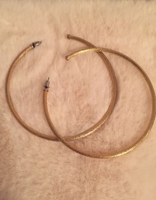 Серьги кольца бижутерия