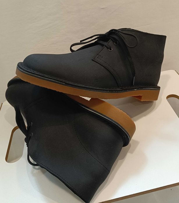 Ghete chukka 40 premium Clarks NOI piele naturala moale