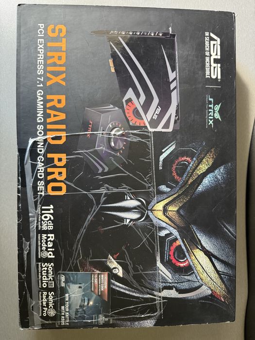 Placa de sunet Asus Strix Raid Pro