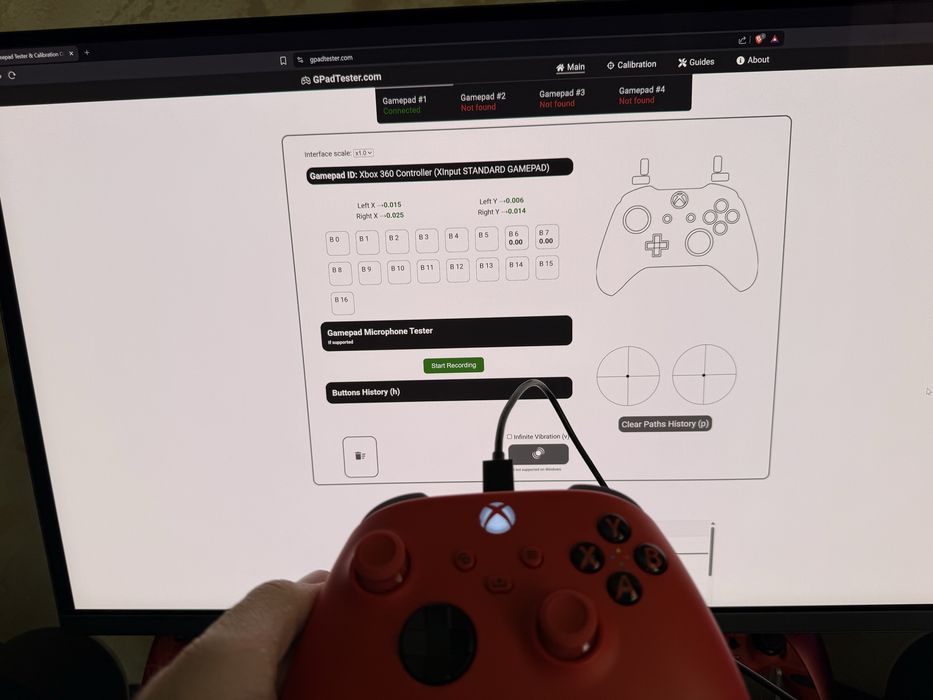 Controller Xbox Series X/S Pulse Red