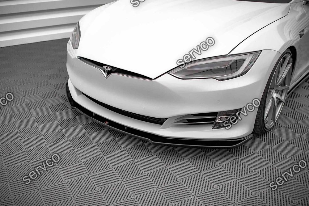 Prelungire bara fata Tesla Model S Facelift 2016- v1 - Maxton Design