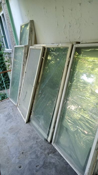 Окна панорамные и балкон
