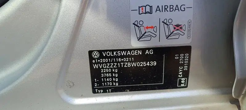 Volkswagen Touran (1T3) [Fabr 2010-2015]