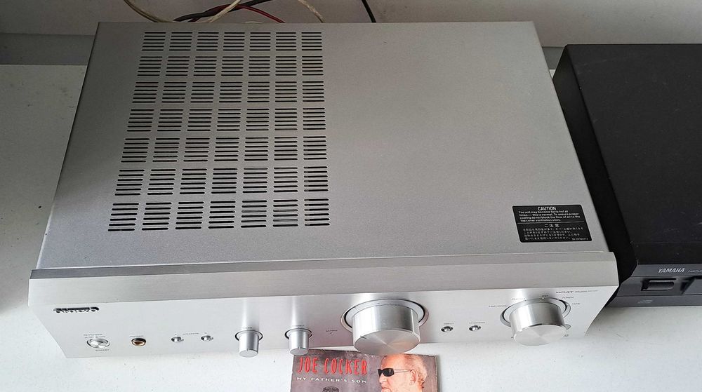 Amplificator Onkyo A-9155 – 130W – Silver – Tehnologie WRAT – Phono