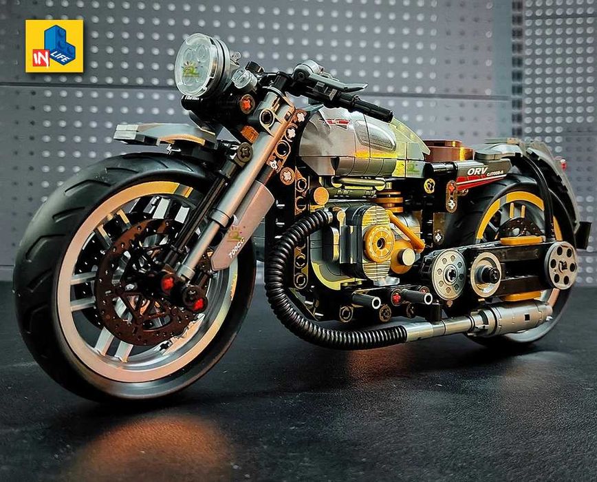 NOU compatibil lego technic MOTO CJ750 atas sasiu