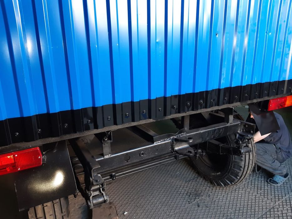 Передвижной вагончик на шасси