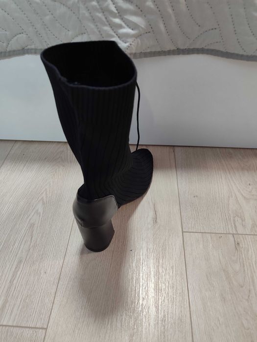 Дамски  черни боти shein