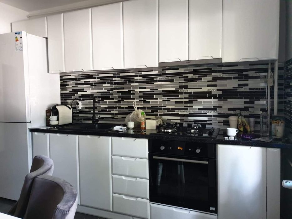 Bucatarie mdf lucios infoliat