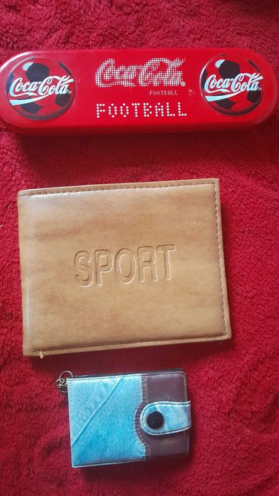 vand penar coca-cola, portofel si mini-agenda retro din anii 1990