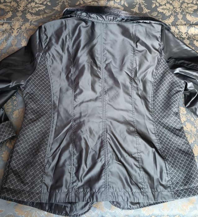 Дамско пролетно сиво яке