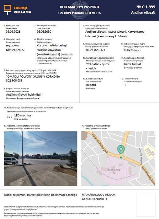 Уличный Led монитор PI 8