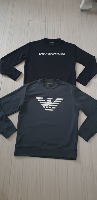 Emporio Armani Essentials Mens Size M НОВО! ОРИГИНАЛ! Мъжки Блузи!
