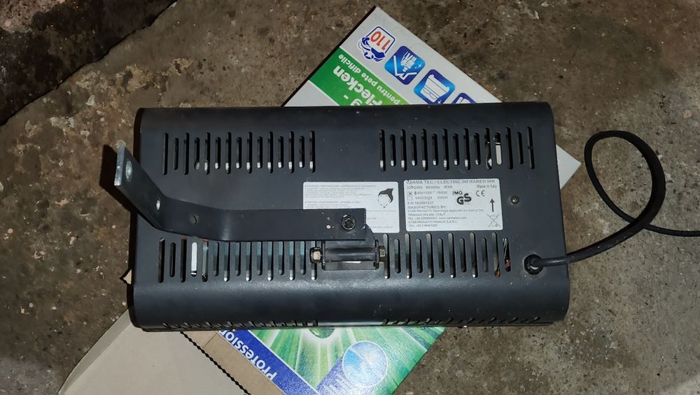 Incalzitor terasa electric infrarosu Varma 1500W foisor, bar, restaura