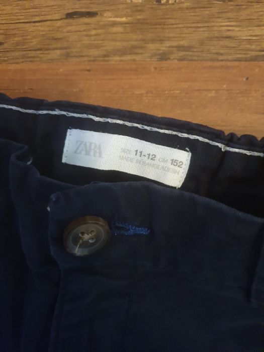 Pantaloni baieti marca Zara, bleumarin inchis