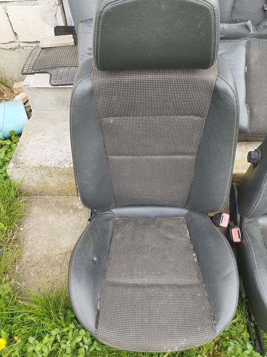 Scaune banchete interior semi piele Opel Astra H Hatchback
