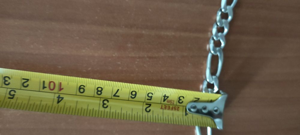 Lant argint masiv  barbati cuban chain si italian style pentru cunoaca