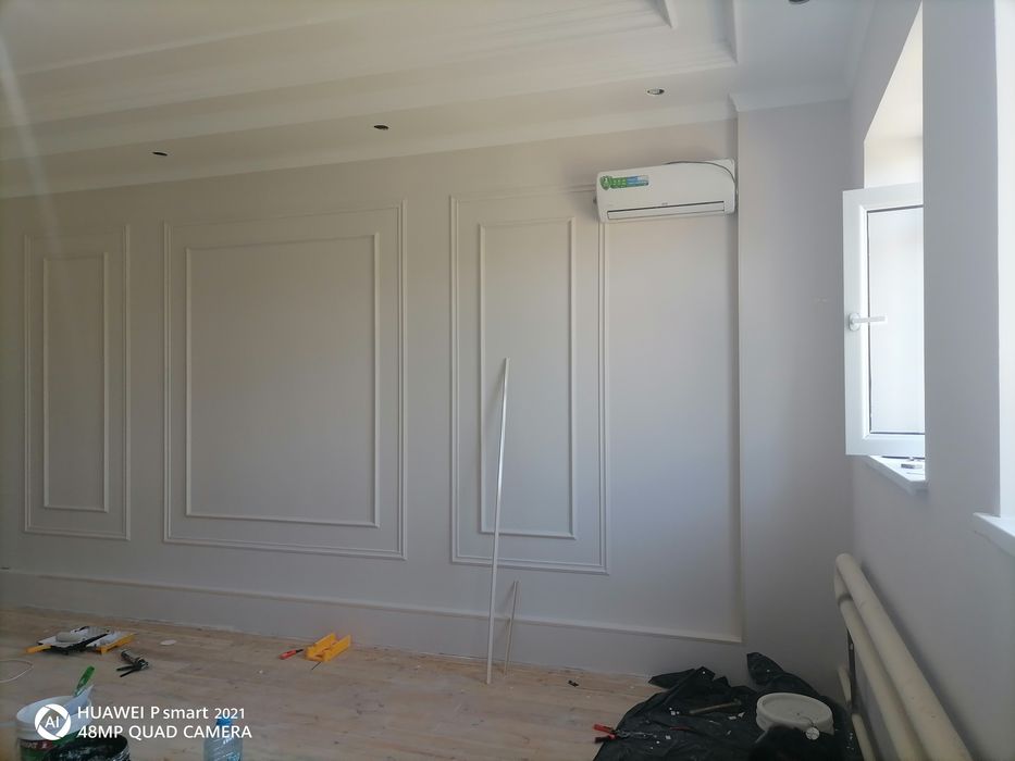 ремонт ишларини кламиз.   обой кафел ламинант.  малярка хизматлари