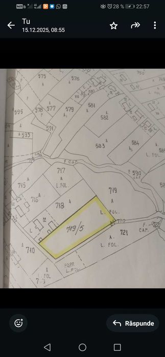 Vand teren intravilan Braesti